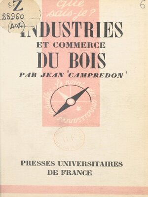 cover image of Industries et commerce du bois